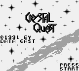 Crystal Quest Title Screen